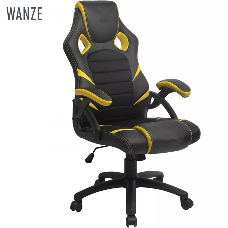 BLACK Cadeira Butterfly Machenism Class 3 Gaslift High density sponge Plywood Frame Swivel Gaming chairs silla gamer