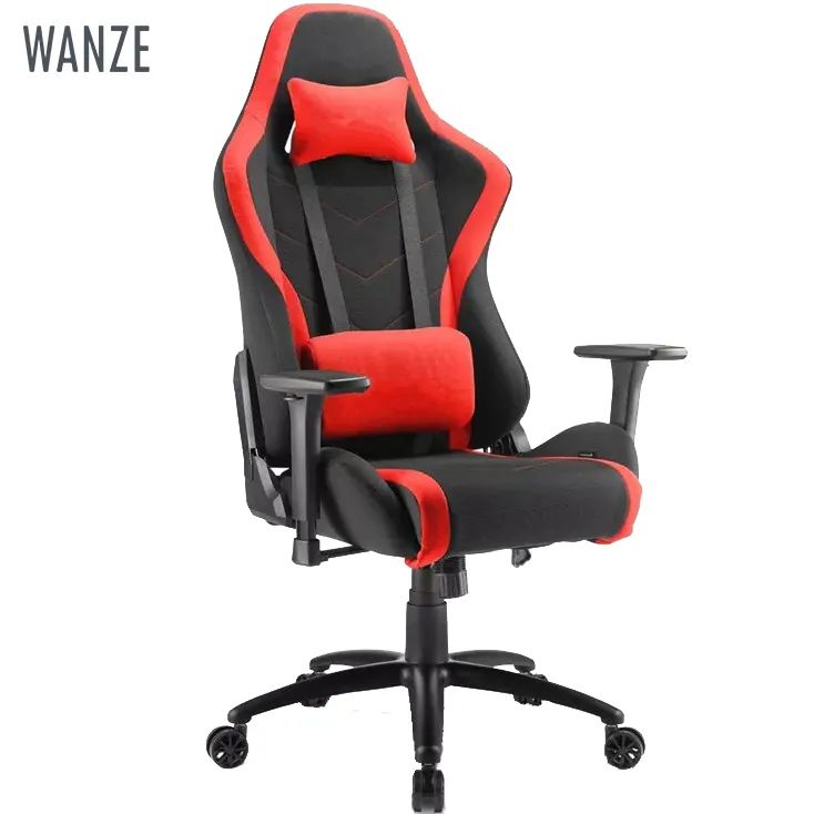 Best PC Gaming Computer Chair Headrest&Lumbar Pillow customized color Swivel Gaming chair Ergonomic Butterfly Machenism