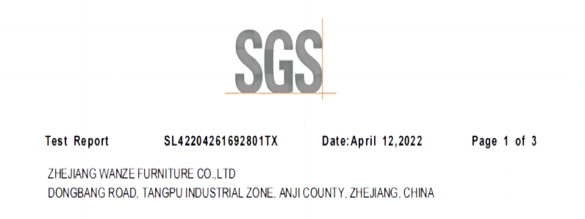 SGS China