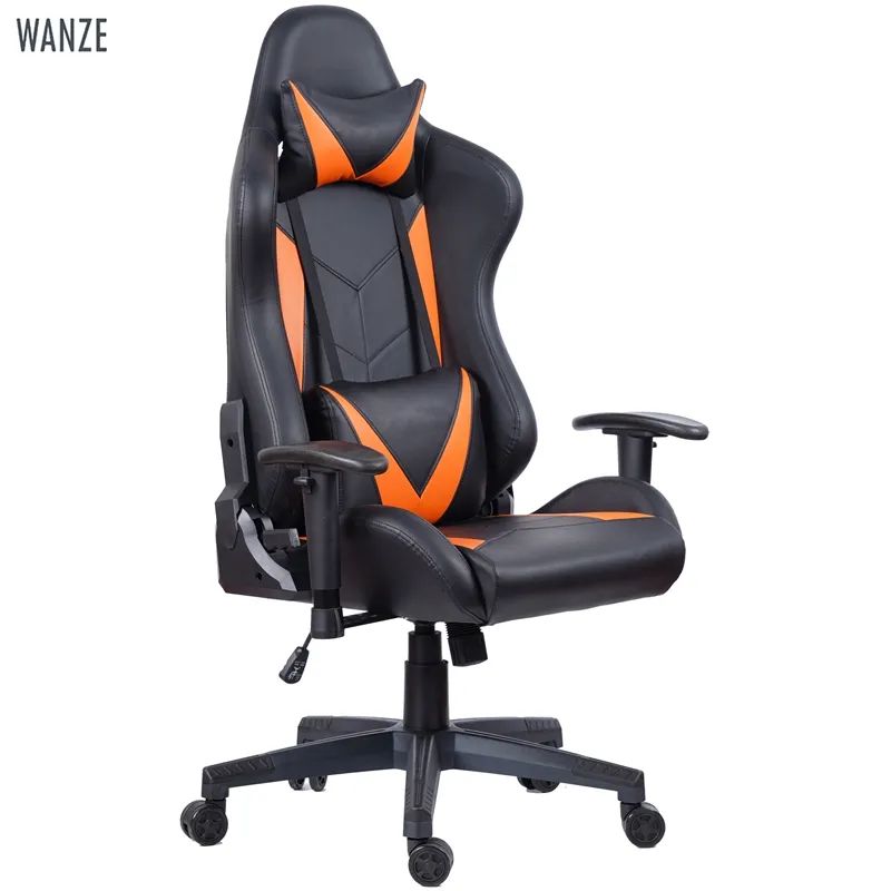 Cadeira Headrest&Lumbar Pillow Butterfly Machenism Gaming chair High density sponge Ergonomic Adjustable height