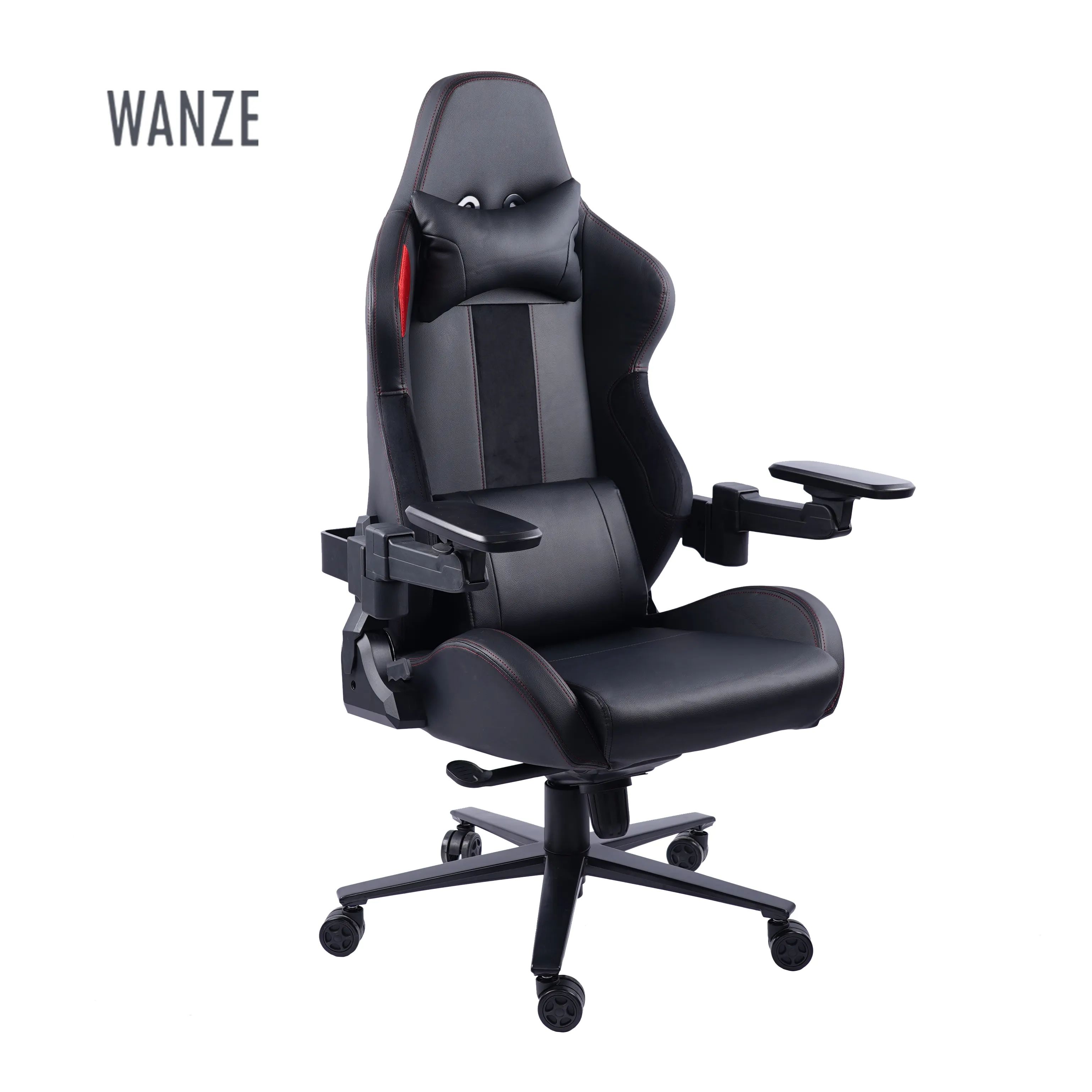 Gaming chair 5D armrest height adjustable rotatable colour optional LOGO customizable 180 degree reclineable