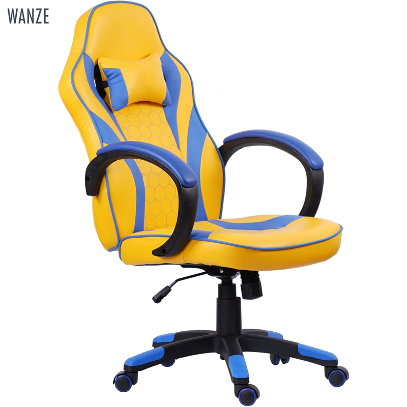 customized color Swivel Computer chairs silla gamer Office Chair Adjustable height Foreign trade Wholesale